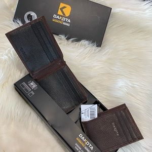 Mens Dakota Genuine Leather Wallet